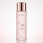 Bella Borne Hydra Glow toner bottle on a light background